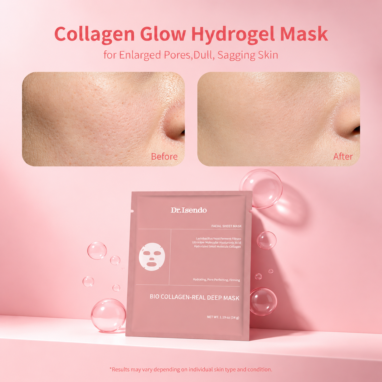 Dr. Isendo Real Deep Mask for Pore Minimizing & Firming Care