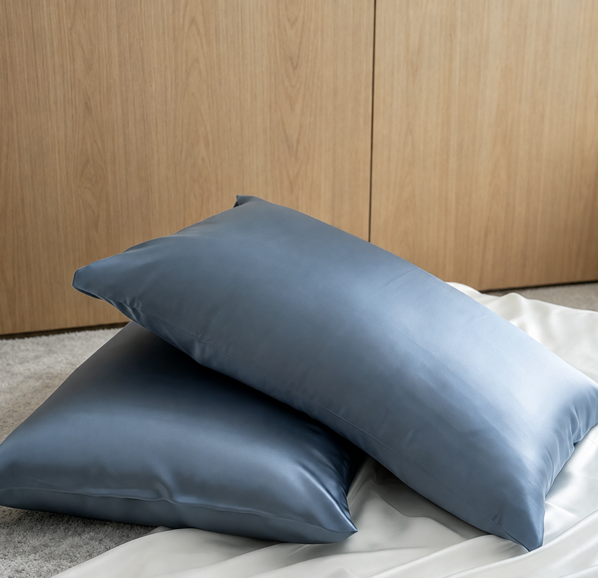 LOGO Mulberry Silk Pillow Case