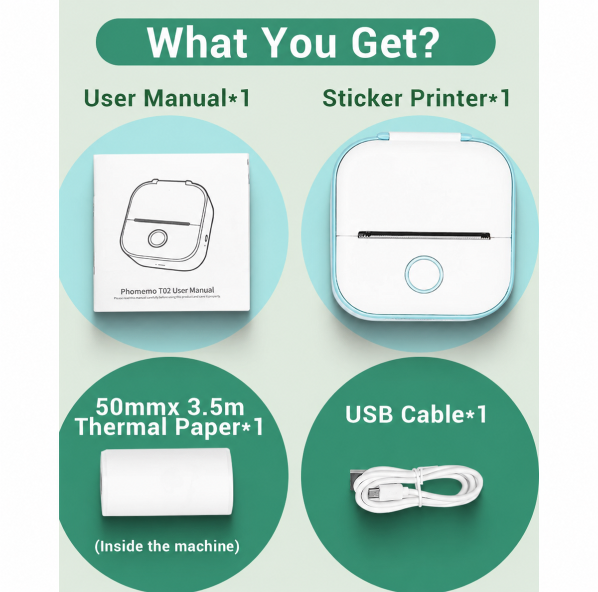 Portable Mini Printer